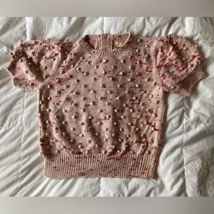 Misha & Puff Ellie popcorn pullover shirt sleeve